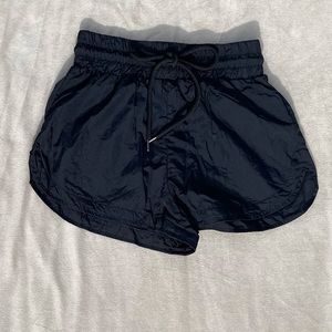 Black Nylon shorts